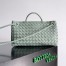 Bottega Veneta Andiamo Small East/West Bag in Sauge Intrecciato Lambskin