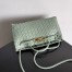 Bottega Veneta Andiamo Small East/West Bag in Sauge Intrecciato Lambskin