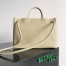 Bottega Veneta Medium Andiamo Bag in Beige Smooth Calfskin