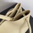 Bottega Veneta Medium Andiamo Bag in Beige Smooth Calfskin