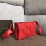 Bottega Veneta Cassette Bag In Red Lambskin