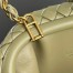 Bottega Veneta Small Lauren 1980 Bag in Travertine Intrecciato Lambskin