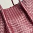 Bottega Veneta Pinacoteca Small Bag in Barolo Intrecciato Calfskin