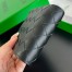 Bottega Veneta Bi-fold Coin Purse Wallet in Black Intrecciato Calfskin