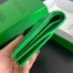 Bottega Veneta Small Bi-Fold Wallet in Green Intrecciato Lambskin