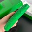 Bottega Veneta Small Bi-Fold Wallet in Green Intrecciato Lambskin