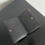 Bottega Veneta Medium Bi-Fold Wallet in Black Intrecciato Lambskin