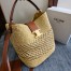 Celine Louise Small Bucket Bag in Raffia