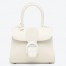 Delvaux Brillant Mini Bag in Ivory Box Calf Leather