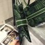 Dior Book Tote Dior Bag In Green Animals Embroidered Canvas 