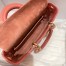 Dior Lady D-Joy Bag In Coral Pink Cannage Lambskin