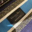 Dior Medium Lady D-Lite Bag In Blue D-Constellation Embroidery