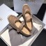 Dior Caro Espadrille Ballerina Flat In Nude Mesh Embroidery