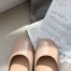 Dior Baby-D Ballet Flats in Nude Patent Calfskin
