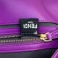 Fendi Purple FF Motif Large Baguette Bag