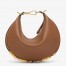 Fendi Fendigraphy Mini Bag in Brown Calfskin