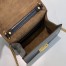 Fendi Small Kan U Bag In Black Glossy Lambskin
