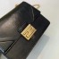Fendi Small Kan U Bag In Black Glossy Lambskin