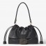 Fendi Mamma Baguette Large Bag in Black Nappa Leather