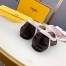 Fendi White Mesh Flats Ballerinas