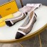 Fendi White Mesh Flats Ballerinas