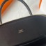 Hermes Bolide 1923 25 Handmade Bag in Black Epsom Calfskin