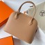 Hermes Bolide 1923 27 Handmade Bag In Chai Epsom Calfskin