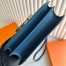 Hermes Constance Enamel 18 Handmade Bag in Deep Blue Epsom Calfskin