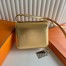Hermes Constance 1-18 Mirror Bag in Dore Metallic Chevre Mysore Leather