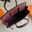 Hermes Birkin 30 Retourne Handmade Bag in Bordeaux Box Calfskin