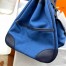 Hermes Cargo Birkin 35cm Limited-edition Bag in Blue Canvas