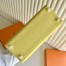 Hermes Kelly Retourne 25 Handmade Bag in Jaune Poussin Clemence Leather