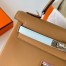 Hermes Kelly Colormatic 25 Handmade Bag in Chai Swifit Leather 