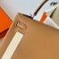 Hermes Kelly Colormatic 25 Handmade Bag in Chai Swifit Leather 
