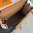 Hermes Kelly Colormatic 25 Handmade Bag in Chai Swifit Leather 