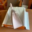 Hermes Kelly Sellier 25 Handmade Bag In Mauve Pale Epsom Calfskin 