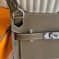Hermes Jypsiere Mini Handmade Bag in Taupe Evercolor Calfskin