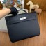 Hermes Kelly Depeches 36 Briefcase in Black Clemence Leather