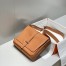 Hermes Steve Light Junior Messenger Bag in Gold Clemence Leather