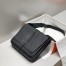 Hermes Steve Light Junior Messenger Bag in Black Clemence Leather