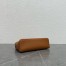 Loro Piana Extra Pocket Pouch L19 in Brown Grained Leather