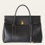 Loro Piana Loom L32 Bag in Black Smooth Calfskin