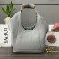 Loewe Medium Squeeze Bag in Grey Nappa Lambskin