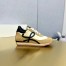 Loewe Women's Flow Runner Sneakers in Beige Nylon and Suede