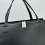 Phoebe Philo Small Kit Cabas Bag in Black Calfskin