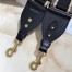 Dior Black Christian Dior Shoulder Strap