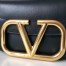 Valentino Supervee Crossbody Bag In Black Leather