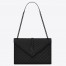 Saint Laurent Large Envelope All Black Bag
