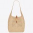 Saint Laurent Le 5 A 7 Medium Tote Bag in Naturel Raffia