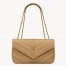 Saint Laurent LouLou Medium Bag in Beige Matelasse Lambskin